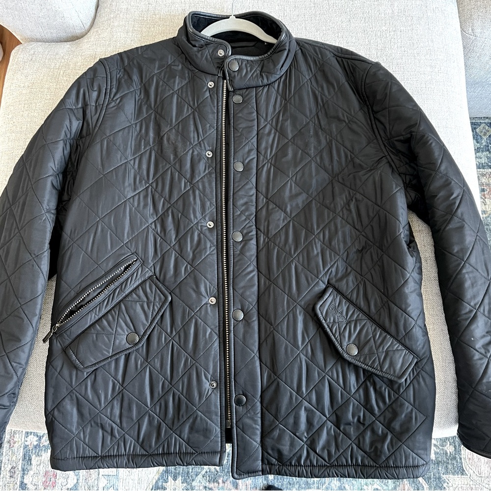 Men’s Quilted Barbour Jacket